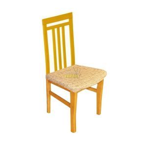 Forbyt, Poťah elastický na sedák stoličky, Andrea hnedá komplet 2 ks